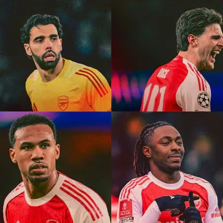 ewc无畏契约-阿森纳3月队内最佳球员候选：拉亚，赖斯，加布里埃尔，埃泽